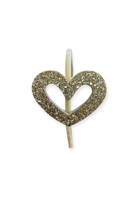 Cerchietto cuore glitter Rò Rò | CR.412 CUOREOR